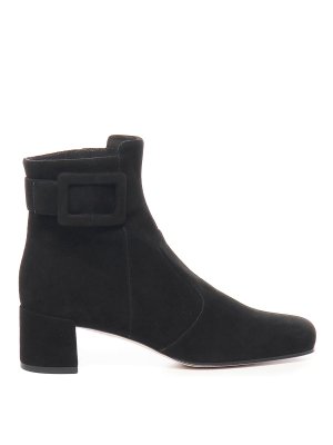 ROGER VIVIER: ankle boots - Trs Vivier Suede Ankle Boots
