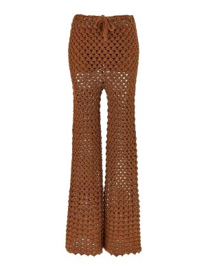 ERMANNO SCERVINO: pantaloni casual - Pantaloni all'uncinetto