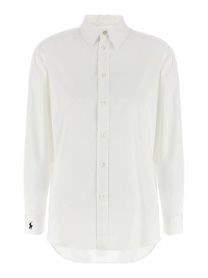 POLO RALPH LAUREN: shirts - Embroidered Cuffs Shirt