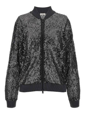 BRUNELLO CUCINELLI: Cardigans - Cardigan - Grau