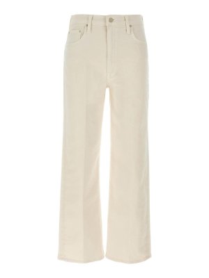 MOTHER: bootcut jeans - The Rambler Zip Ankle Jeans