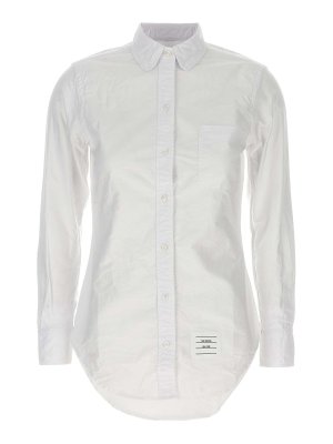 Thom Browne Sash Shirt - White - Women | FLL171A03113100