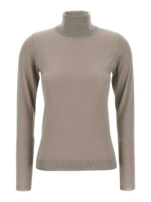 BRUNELLO CUCINELLI: Turtlenecks & Polo necks - Sparkling Turtleneck Sweater