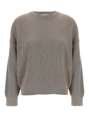 BRUNELLO CUCINELLI: crew necks - Sparkling Sweater