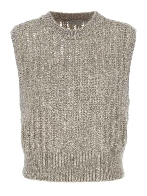 ★AMI PARIS★ Argyle Jacquard Knit Vest Grey FKS704KN0005050 MUSINSA | AMI Argyle Jacquard Knit Vest - Grey