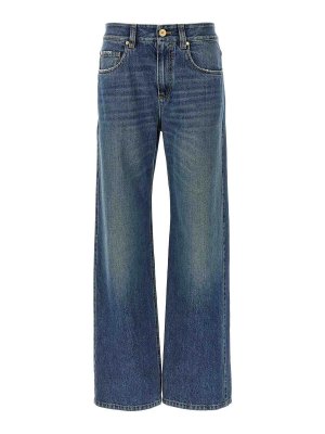 BRUNELLO CUCINELLI: Jeans évasés - Jean Bootcut - Bleu