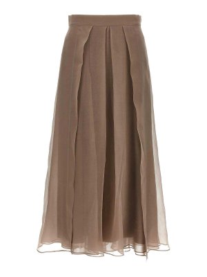スカート BRUNELLO CUCINELLI FW25 Cashmere skirt (MSH201389P CBN25) BRUNELLO CUCINELLI FW25 Cashmere skirt (MSH201389P CBN25
