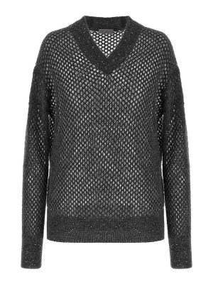 BRUNELLO CUCINELLI ダークグレー カーディガン BRUNELLO CUCINELLI カーディガン ダークグレー