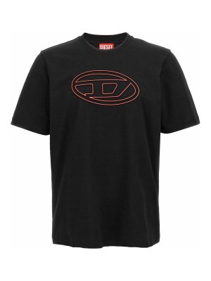 DIESEL: T-shirts - T-Shirt - Noir