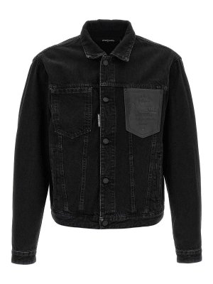 Dsquared2 デニムジャケット - 黒 | S74AM1522S30357900