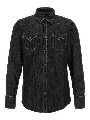 DSQUARED2: シャツ - シャツ - 黒