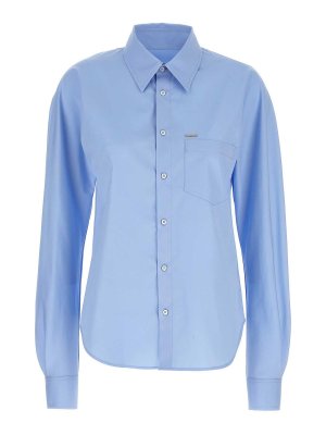 DSQUARED2: Hemden - Hemd - Hellblau