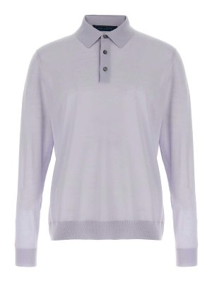 Etro Roma Polo Shirt In Light Blue Cotton | MRMD0005AJ266V0192