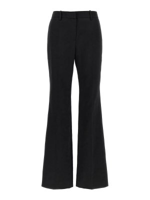 Pinko Bello Stretch Trousers - Black - Women | 1049090IMZ99