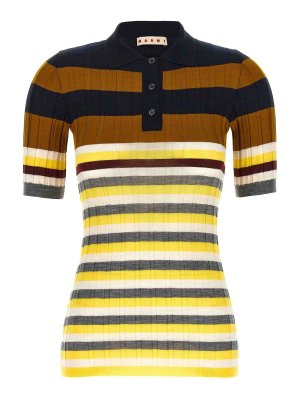 Missoni Zig-zag motif polo shirt - Women | DS23SJ09BR00JUSM8K2