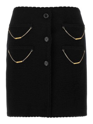 【関税込み】marni EXPOSED LINING SKIRT Marni Exposed Lining Skirt - Black - Women