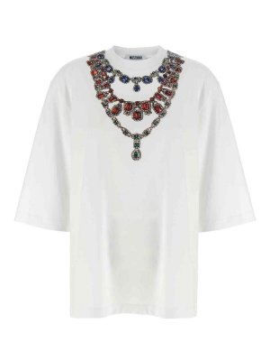 Moschino Jewel elephant print over T-shirt - Women