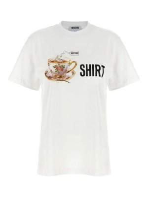 MOSCHINO: t-shirts - Printed T-Shirt