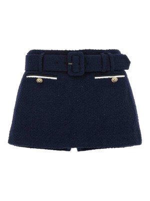 Self Portrait: Kurze Kleider - Kurzes Kleid - Blau