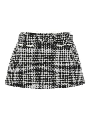 Alaïa Fringes Skirt - White - Women | AA9J22376M902020