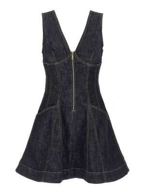 Marni Mini Dress - Blue - Women | ABMA1379S0UTC455STB61