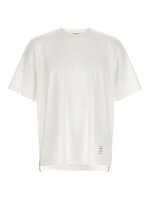 THOM BROWNE: T-shirts - T-Shirt - Weiß