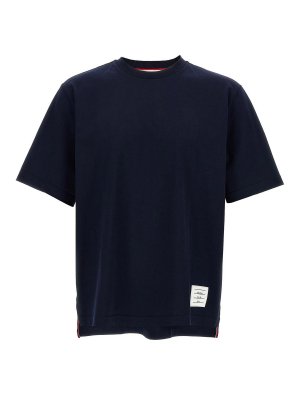 Tシャツ・カットソー ZANONE FW25 Light wool T-shirt (815234ZM232 Z0542) Zanone Light Wool T-Shirt - Blue - Men | 815234ZM232Z0542