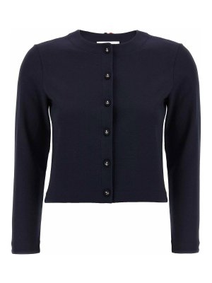 THOM BROWNE: Cardigans - Cardigan - Blau