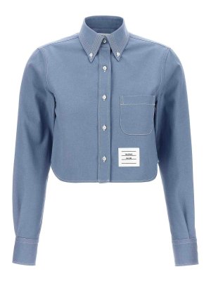 THOM BROWNE: Hemden - Hemd - Hellblau