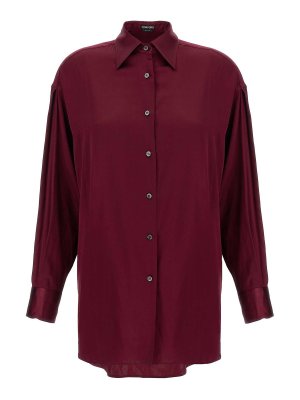 TOM FORD: Chemises - Chemise - Rouge Brun