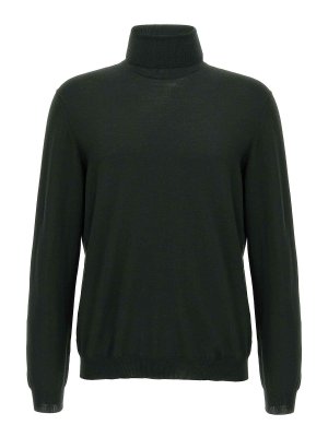 ZANONE: cardigans - Wool Turtleneck Sweater