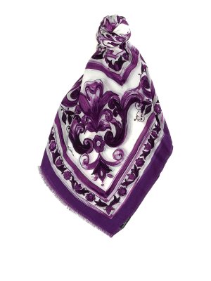 DOLCE & GABBANA: Stolen und Schals - Stola - Lila