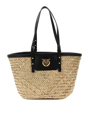 Pinko: cross body bags - Love Summer Basket Shoulder Bag