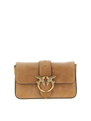 Pinko: shoulder bags - Mini Love Bag Slouchy Shoulder Bag