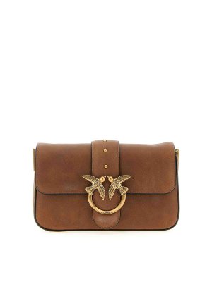 Pinko: shoulder bags - Mini Love Bag Slouchy Shoulder Bag