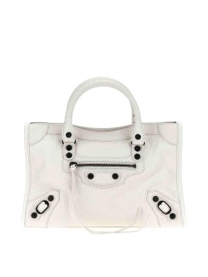 BALENCIAGA: クロスボディバッグ - クロスボディバッグ - 白