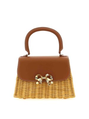 Self Portrait: トートバッグ - トートバッグ - ブラウン