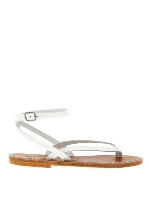 サンダル・ミュール ALEXANDER MCQUEEN Women Sandals 825005WIAD19081 White Alexander Mcqueen White sandals - White - Women