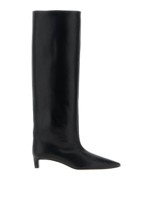 ロングブーツ MONCLER Moncler x Willow boots (J209T4G00020M5583 999) Salix Monlcer x Willow Smith boots MONCLER Woman Sz.39 IT
