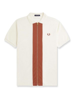 FRED PERRY: polo shirts - Cotton pole with zip