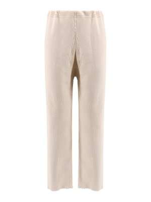 Maison Margiela: Pantalones casual - Pantalón Casual - Blanco