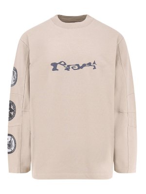 ROA: T-shirts - T-Shirt - Gris