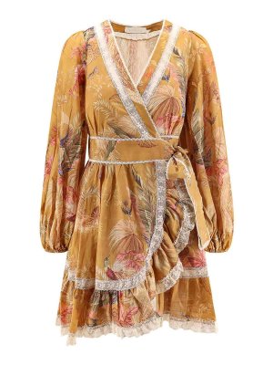 ZIMMERMANN: Robe longueur genou - Robe Au Genou - Multicolore