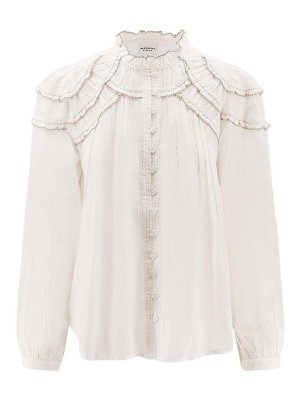 Isabel Marant Etoile: Camisas - Camisa - Blanco