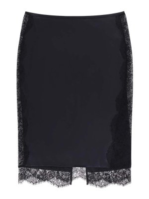 【関税込み】TOM FORD ブラック ラップ ミニスカート トム フォード TOM FORD スカート レディース ブラック Skirts