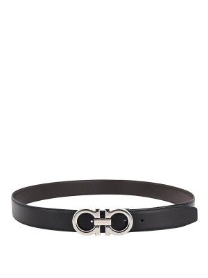 FERRAGAMO: Ceintures - Ceinture - Noir