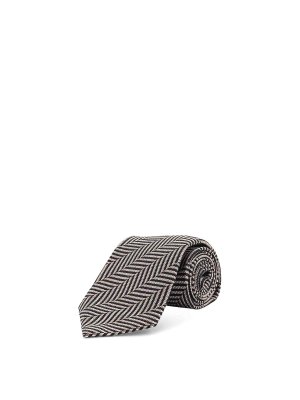 ネクタイ Church's SS23 FMT 8 TIE (H02307.TIE) Church's Fmt 8 tie - Multicolour - Men | H02307TIE01 | thebs.com