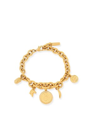 CHLOE': Bracelets & Bangles - Brass bracelet with charms