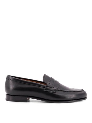 CHURCH'S: Loafers & Slippers - Heswall moccasin in leather