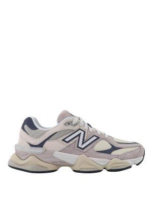 スニーカー 9060 LOW-TOP MESH SNEAKERS NEW BALANCE 9060 rubber-trimmed suede and mesh sneakers